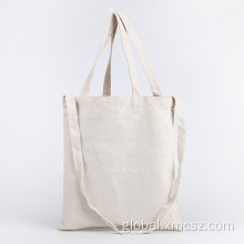 Cotton Tote Bag Blank plain black and white recyclable shopping bag Factory